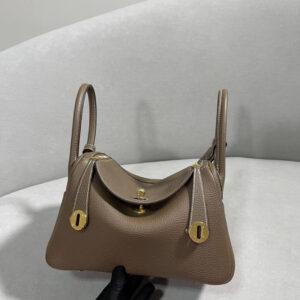 Hermes Lindy Clemence TC Leather Bag