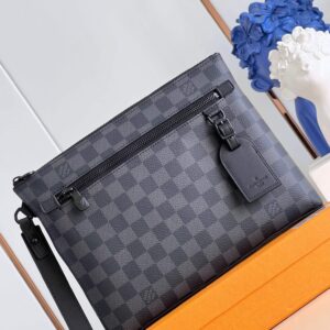 Louis Vuitton Damier Infini Leather With Zippers Bag