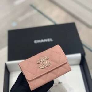 Chanel Flip Card Holder