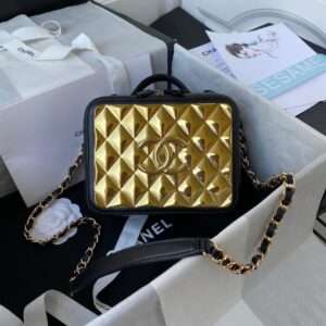 Chanel AS2900 Vanity Case Black Bag