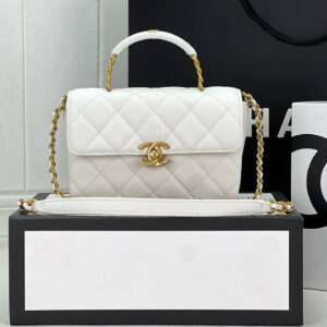 Chanel Mini Top Handle Flap Bag AS3982