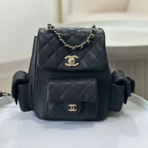Chanel Backpack 23k AS4399 Black