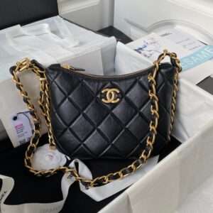 Chanel Hobo Bag Black AS4443